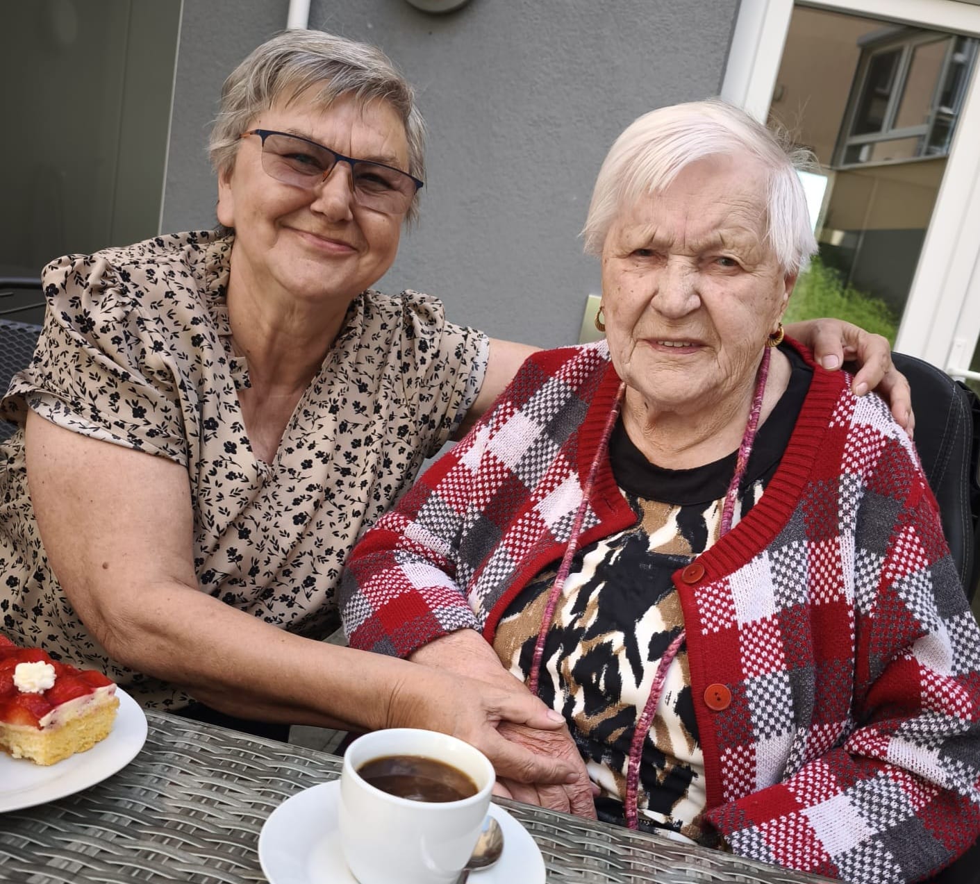Angehörige und Bewohnerin